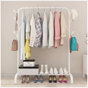 Ver imagem 6 de Cabideiro para Roupa Arara Organizador de Aço C/ Sapateira