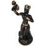 Xangô Orixá Bronze Dourado Estátua Imagem Umbanda Candomblé - 2