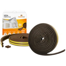 Veda Frestas ComfortDoor 6mm Marrom - 2