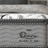 Cama Box Super King Cinza + Colchão de Molas Ensacadas - Probel - Guarda-costas Ouro - - 6