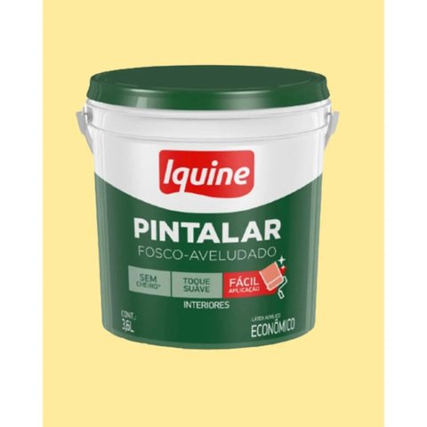 Tinta Pintalar Acrílica Fosca Tucunaré 3,6L Iquine