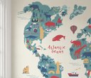 Ver imagem 2 de Papel de parede mapa mundi safári infantil M² PP130