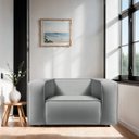 Ver imagem 2 de Poltrona Decorativa Cecília Bouclé