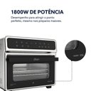 Ver imagem 5 de Forno Elétrico Air Fryer 2 em 1 25L Inox 220V Oster