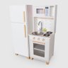 Kit Mini Cozinha Infantil com Geladeira - Branco - 1