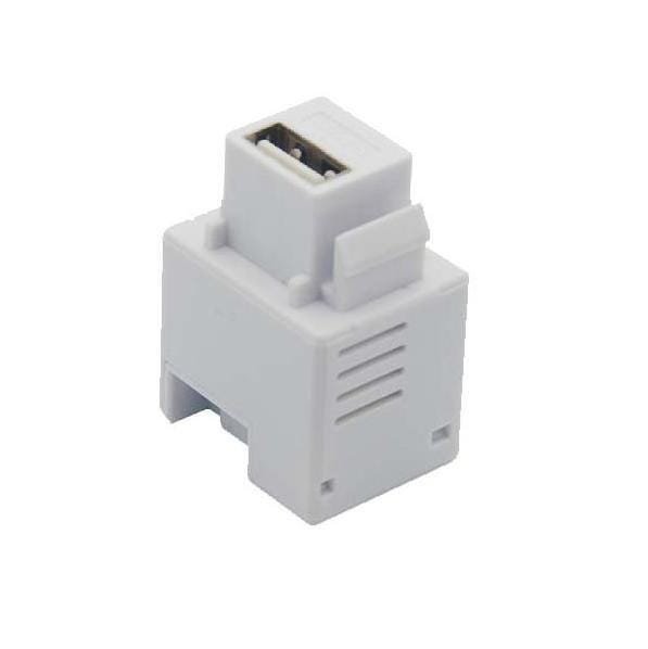 Conector USB Charger 5V 2.100A Para Espelho 4x2 - 2