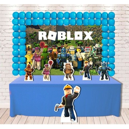 Conjunto de Figuras ROBLOX Figuras de Construção (9 unidades