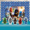 Festa Aniversário Ninjago Decoração Infantil Kit Ouro - 1