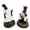 Casal Preto Velho e Preta Velha Estátua Umbanda Imagem - 1