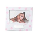 Ver imagem 1 de Porta Retrato Retangular de Alumínio Baby Girl 10cmx15cm Lyor