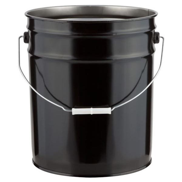 Balde metalico Preto 02 peças - 1