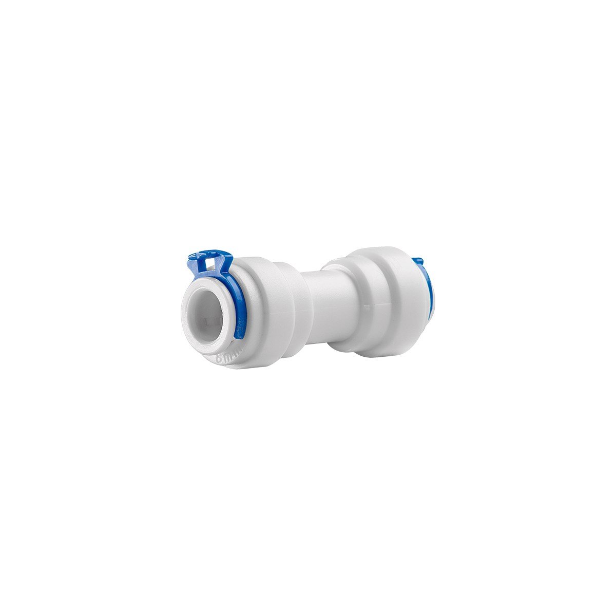 União Reta Redução Tubo de 5/16 (8 Mm) para 3/8 Pol. Branca Cn024 - 1