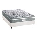 Ver imagem 1 de Cama Box Casal: Colchão Molas Ensacadas Probel MasterPocket Evolution + Base CRC Courano Branco(138x