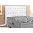 Ver imagem 2 de Cabeceira Solteiro Ana 90 Cm Cama Box Ana Corino Branco - Fm