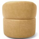 Ver imagem 7 de Kit 02 Poltronas Giratória Orgânica para Sala de Estar Living Helena L02 Couríssimo Fendi - Lyam