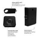 Ver imagem 3 de Fechadura Digital Biométrica para Móveis com Puxador Ppz-1005 Preto Papaiz