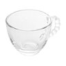 Jogo de Xícaras de Café de Cristal Pearl Transparente 80mL 4 peças - Wolff - 4