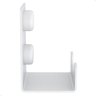 Cabide Gancho de Parede Toalha Banheiro Branco F.elg - 5