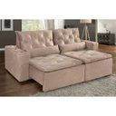 Ver imagem 1 de Sofá Retrátil e Reclinável 4 Lugares Macaé 