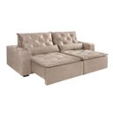 Ver imagem 2 de Sofá Retrátil e Reclinável 4 Lugares Macaé 