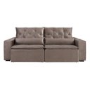 Ver imagem 4 de Sofá Retrátil e Reclinável 4 Lugares Macaé Estofart