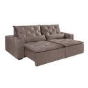 Ver imagem 2 de Sofá Retrátil e Reclinável 4 Lugares Macaé Estofart