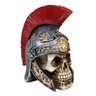 Crânio Soldado Romano Guerreiro com capacete. - 2