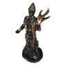 Exu Laroie Orixá Bronze Dourado Estátua Umbanda Candomblé - 2