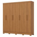 Ver imagem 1 de Guarda Roupa Casal 8 Portas 4 Gavetas Prime B51 Cinamomo - Henn - Briz