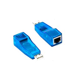 Adaptador de rede USB RJ45 macho Md9 - 2 Adaptador de rede USB RJ45 macho Md9 - 2