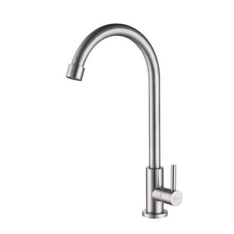 Torneira Cozinha Inox Giratória Mesa Longa NOX02 Doan