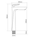 Ver imagem 4 de Torneira Banheiro/Lavabo Monocomando Misturad Alta ME10 Doan