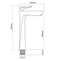 Ver imagem 4 de Torneira Banheiro/Lavabo Monocomando Misturad Alta ME10 Doan