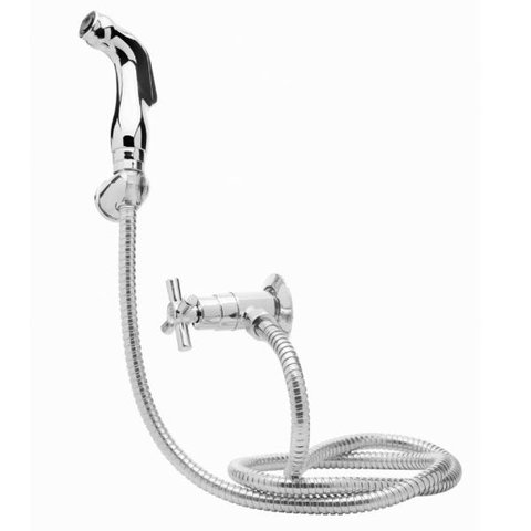 Ducha Higiênica Com Registro Cromada CC10 Doan