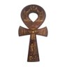 Cruz Ankh Ansata Chave Egito Dourada Cobre Decoração Egípcia - 1