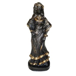 Cigana Bronze Dourado Riqueza Altar Imagem Umbanda Candomblé - 1