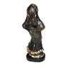 Cigana Bronze Dourado Riqueza Altar Imagem Umbanda Candomblé - 3