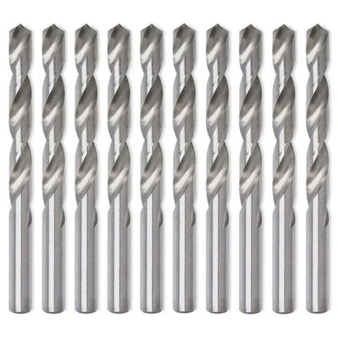 Broca Haste Paralela - 2,50mm - Din 338 N - 10 Peças - 05,0004 - Rocast