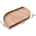 Ver imagem 3 de Bandeja Decorativa Anne Cinamomo Laminada