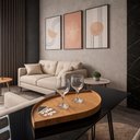 Ver imagem 2 de Bandeja Decorativa Anne Cinamomo Laminada