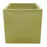 Vaso Plantar plantas Quadrado Polietileno 40X40 BGPLASTICOS V10 AMARELO GIRASSOL 007 - 2