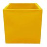 Vaso Plantar plantas Quadrado Polietileno 40X40 BGPLASTICOS V10 AMARELO GIRASSOL 007 - 7