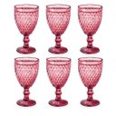 Ver imagem 1 de Jogo de Taças Para Água Verre Vermelho Mimo