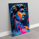 Ver imagem 7 de Quadro Decorativo Retrato Davi Pop Art Sala Quarto Casa Escritório