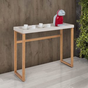 Aparador Cantinho do Café Slim C/ Bandeja:off-white