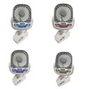 Ver mais imagens de Ventilador de Mesa Umidificador Agua Bateria Recarregavel Usb Gancho Garra 3 Velocidades