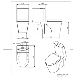 Louça Sanitária Ravena - Gray - 3