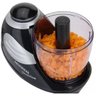Mini Processador Alimentos Moedor Triturador Legumes Frutas Resistente Pequeno Moderno Cozinha Aço - - 5