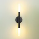 Ver imagem 5 de Arandela Luminária Long Plus 2 Difusores Moderno Preto 013