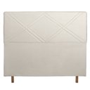 Ver imagem 2 de Cabeceira Cama Box King Caribe 195 Cm Suede Bege Claro - MV Estofados Shop